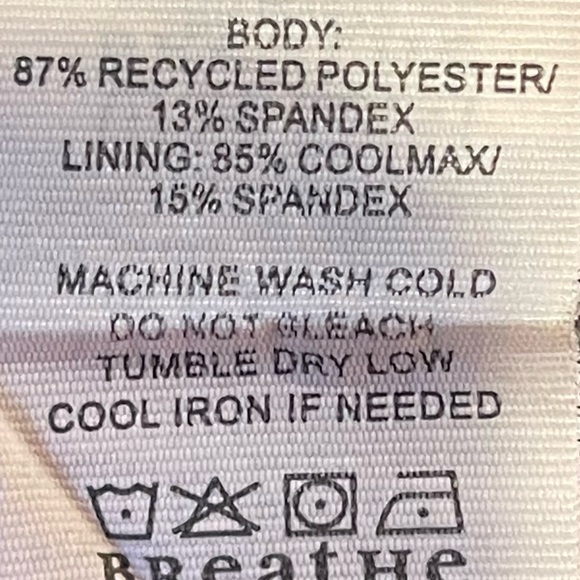 Prana Mens Black Drawstring Athletic Shorts with Side Pocket Size XL - Picture 6 of 9